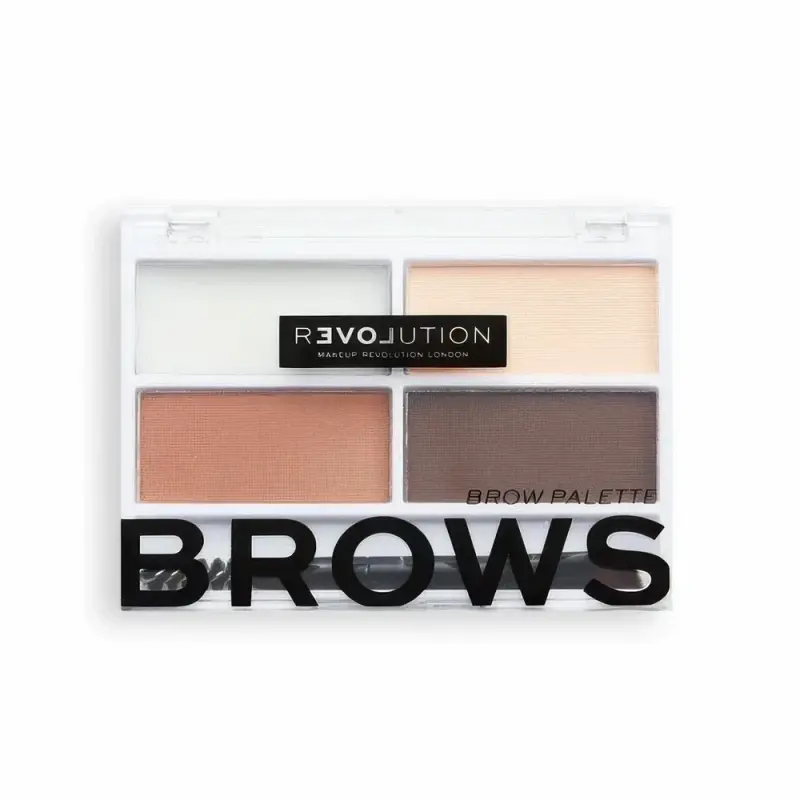 RELOVEREVOLUTION НАБОР ДЛЯ МАКИЯЖА БРОВЕЙ BROWS BROW PALETTE Medium
