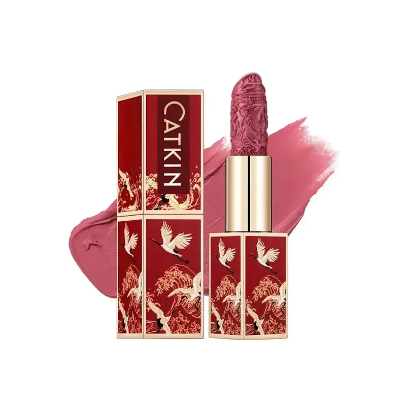 CATKIN ROUGE LIPSTICK Semi-Matte Lipstick CP166 Pink Guava