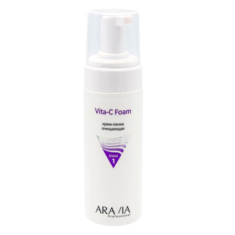 ARAVIA Professional Крем-пенка очищающая Vita-C Foaming, 160 мл./8