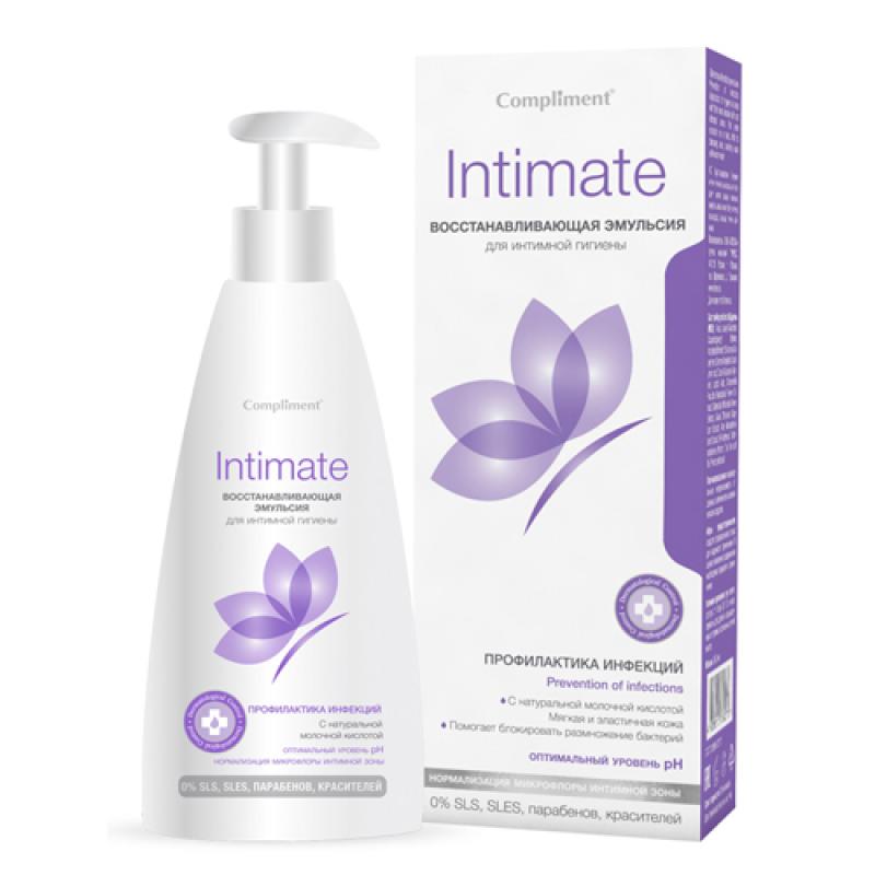 Compliment INTIMATE Восстанавливающая Эмульсия для интимной гигиены 250 мл