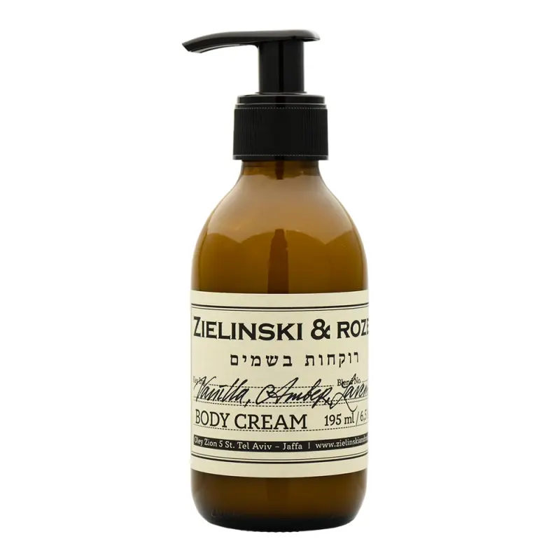 Zielinski & Rozen Body cream 365 Vanilla, Amber, Lavender Крем для тела 365 Ваниль, Амбра, Лаванда 195мл