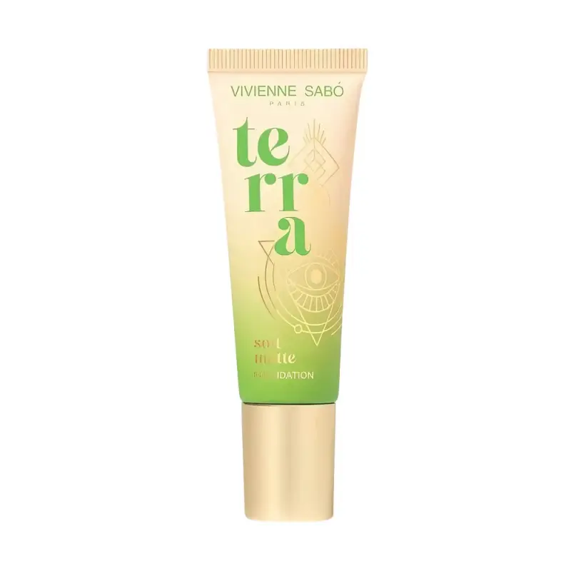 Vivienne Sabo Матовая тональная основа для лица Fond de teint mat pour le visage “Terra” 01 23 мл