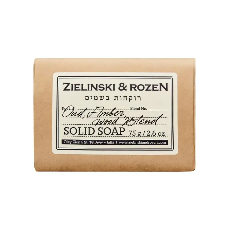 Zielinski & Rozen Твердое мыло Уд, Амбра, Вуд Бленд (75гр)