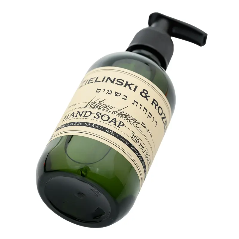 Zielinski & Rozen  Liquid soap Vetiver, Lemon, Bergamot  Жидкое мыло Ветивер, Лимон, Бергамот 300мл