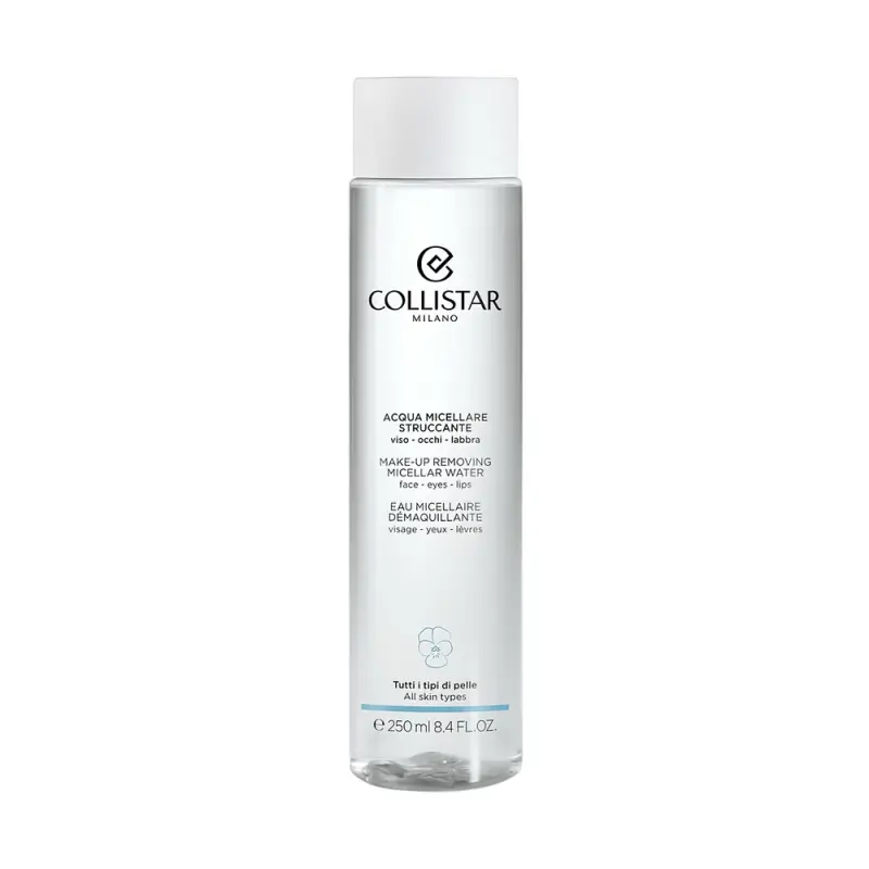 COLLISTAR MAKE UP REMOVING MICELLAR WATER Мицеллярная вода для снятия макияжа 250 ml