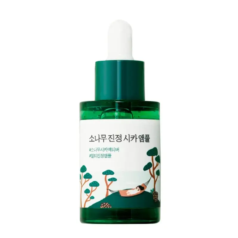 ROUND LAB PINE CALMING CICA AMPOULE Ампульная сыворотка для лица 30ml