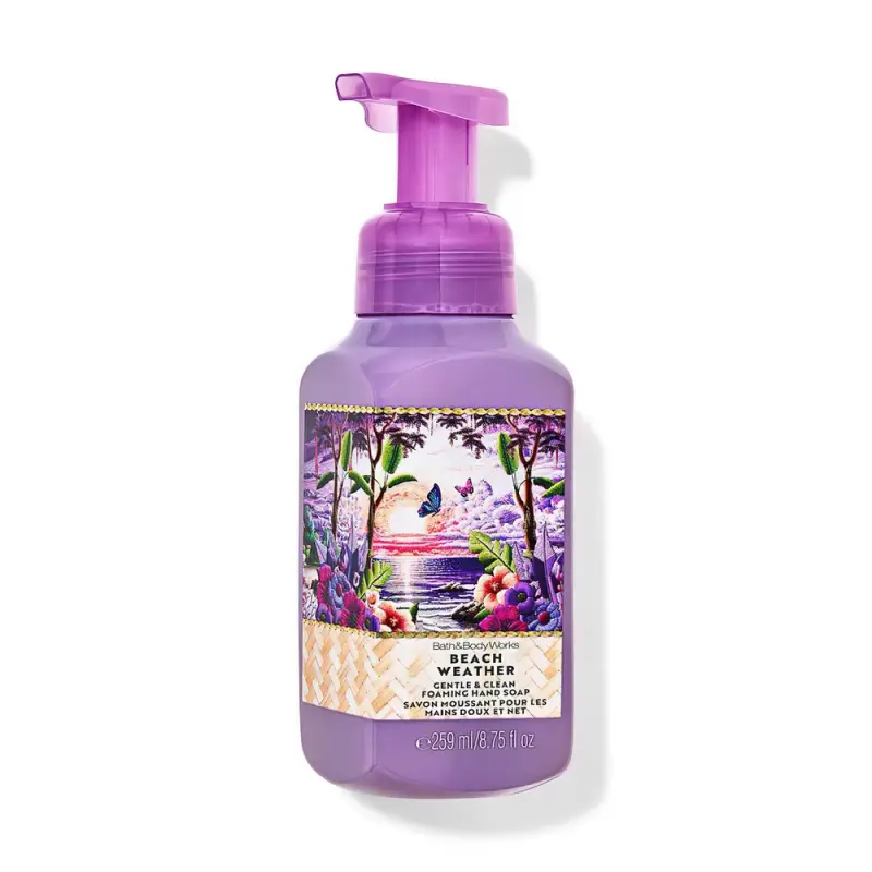 Bath & Body Works SOAPS & SANITIZERS FOAM SOAP NEW BEACH WEATHER