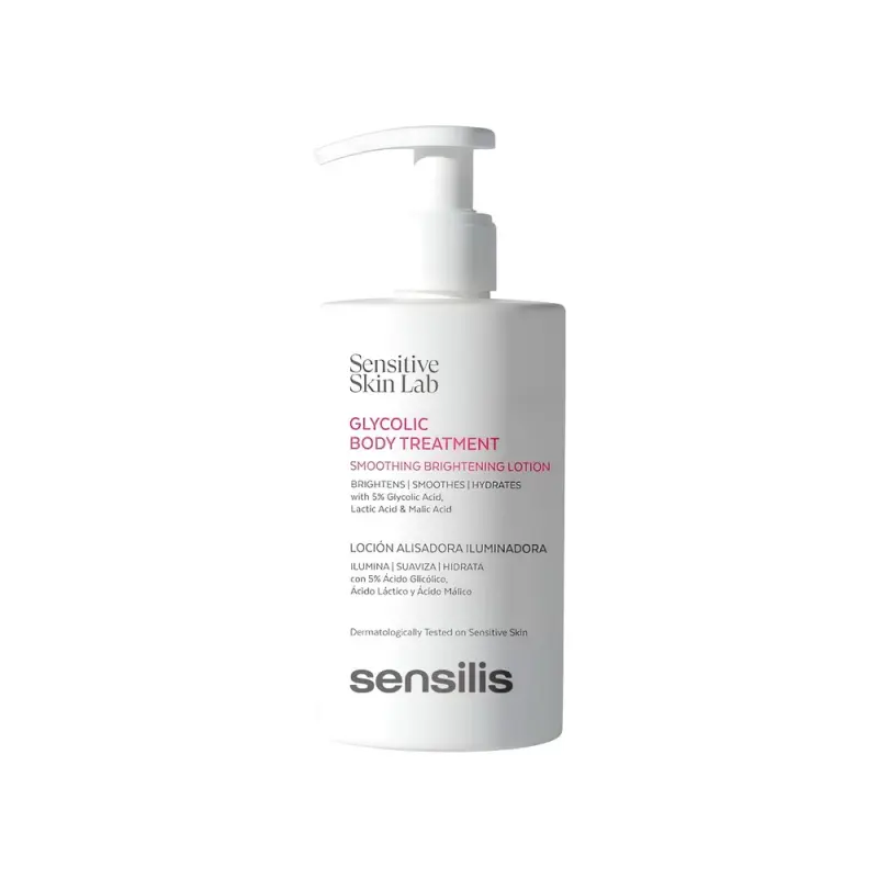SENSILIS GLYCOLIC BODY TREATMENT 200 ml (Обновляющий уход для тела с гликолевой кислотой)