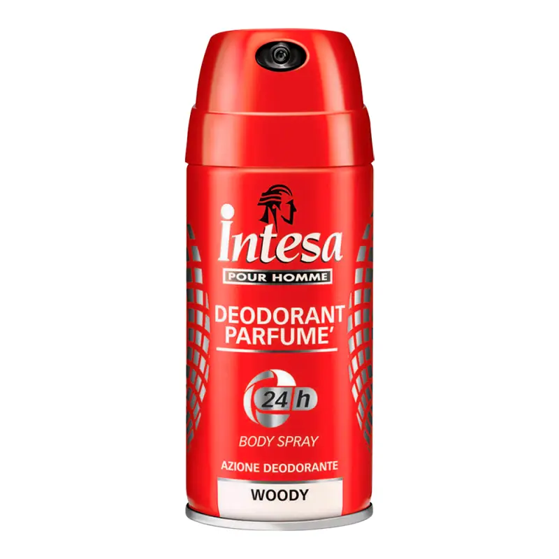 INTESA Дезодорант  POUR HOMME DEODARANT WOODY 24H 150ML