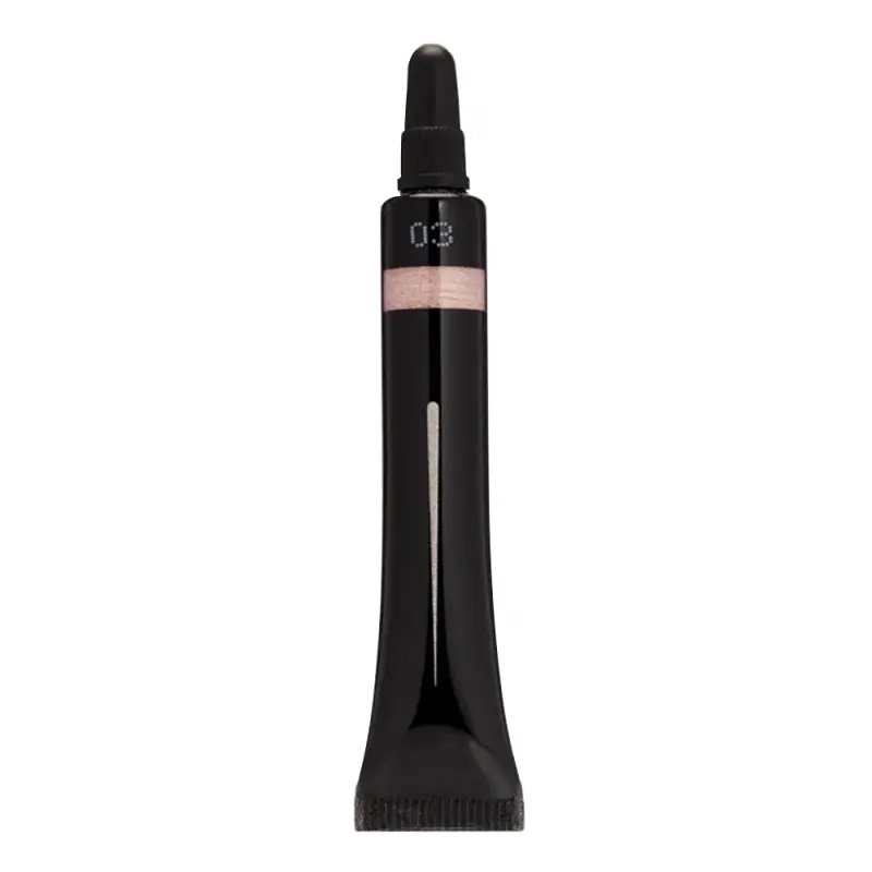 RADIANT LIQUID METAL FOR EYES AND MORE No 3 Жидкий пигмент для макияжа LIQUID METAL FOR EYES & MORE, т. 3 серебристо-розовый