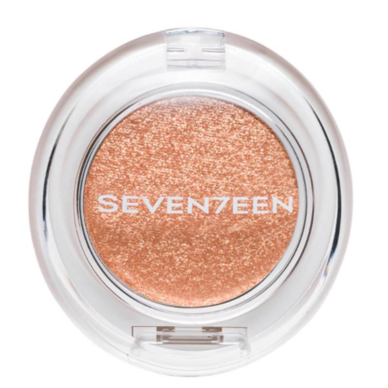 Seventeen Тени для век компактные металлик Silky Shadow Metallic оттенок 03 золотой