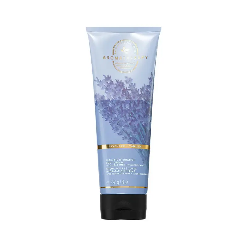 Bath & Body Works AROMATHERAPY MOIST. BODY CREAM LAVENDER VANILLA 226 гр