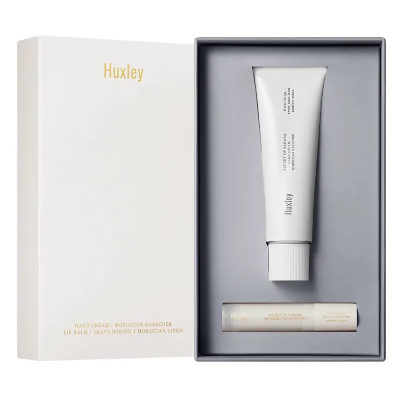 HUXLEY HAND CREAM AND LIP BALM DUO SET 6 Подарочный набор