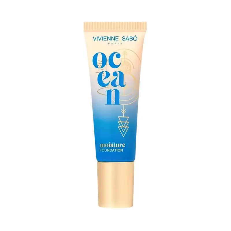 Vivienne Sabo Увлажняющая тональная основа для лица Fond de teint hydratant pour le visage “Ocean” тон 02, 23 мл