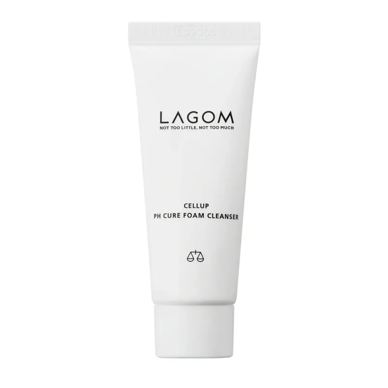 LAGOM CELLUP PH CURE FOAM CLEANSER Пенка для умывания миниатюра 20mL