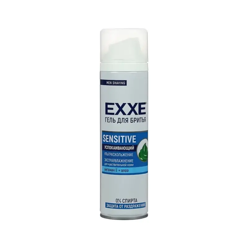 EXXE SENSITIVE гель для бритья, 200 мл