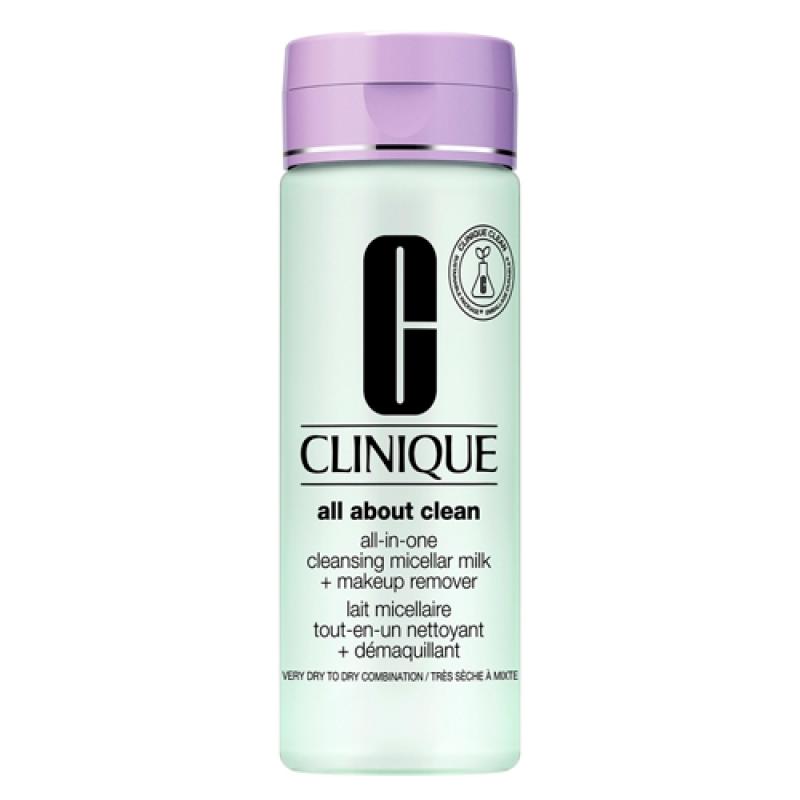 Clinique - All About Clean All-In-One Cleansing Micellar Milk and Makeup Remover - Dry Skin 200ml