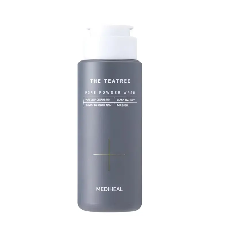 MEDIHEAL THE TEATREE PORE POWDER WASH Энзимная пудра для очищения кожи с экстрактом Чайного Дерева 50гр