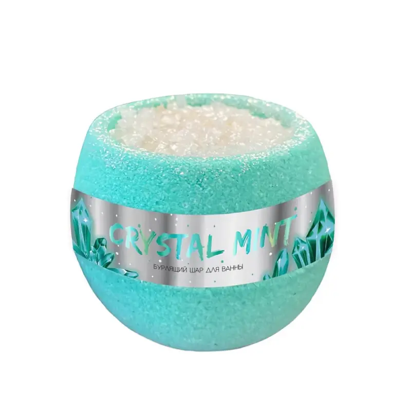 Fabrik Шар для ванны бурлящий Crystal Mint 210 гр