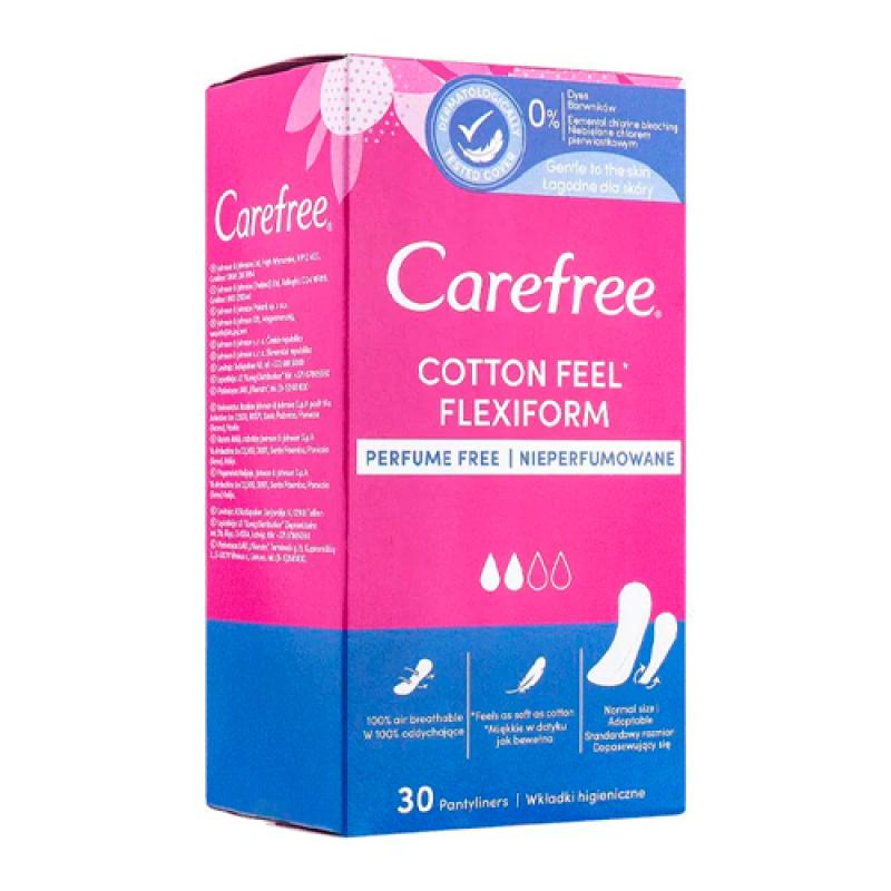 Carefree® FlexiForm салфетки воздухопроницаемые 30 шт