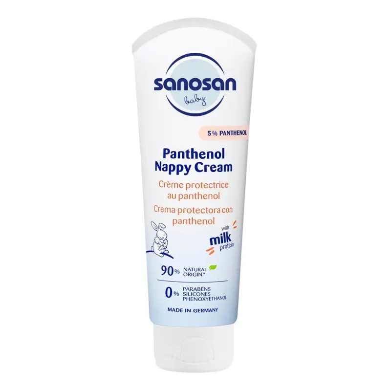 Детский крем под подгузник с пантенолом Sanosan, 100 мл Baby Panthenol Nappy Cream 100 ml