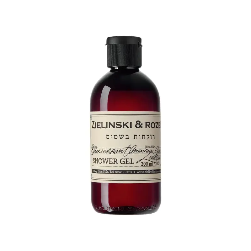 Zielinski & Rozen  Shower gel Гель для душа Черная Смородина, Герань, Амбра, Кожа 300мл