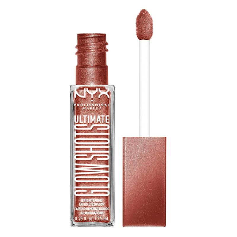 NYX PM Жидкие мерцающие тени для век Ultimate Glow Shots MANGO MOMENT