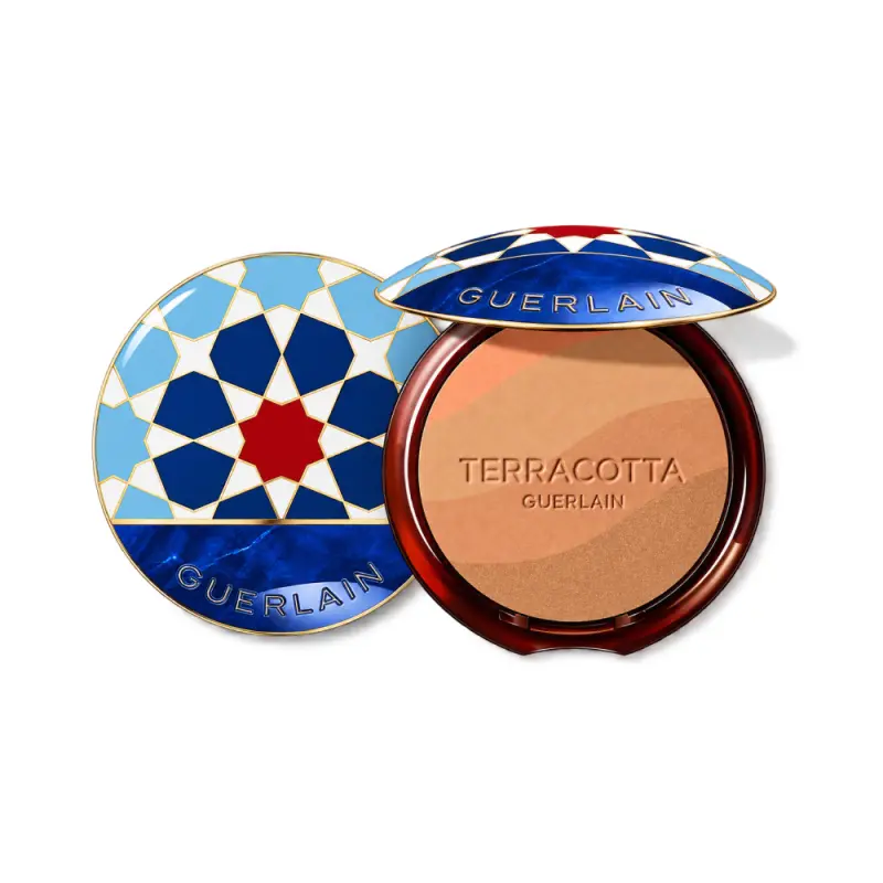 Guerlain TERRA BRONZ PDR LIGHT BLUE DAKHLA Y26   Бронзирующая пудра TERRACOTTA GOLDEN DUNES