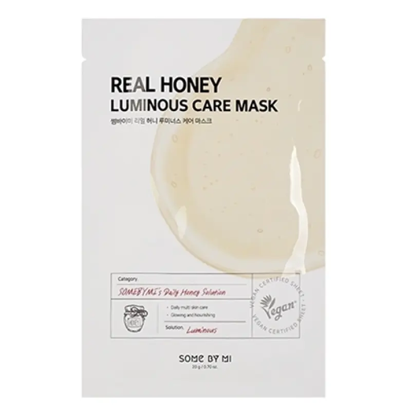 SOME BY MI REAL HONEY LUMINOUS CARE MASK 20g