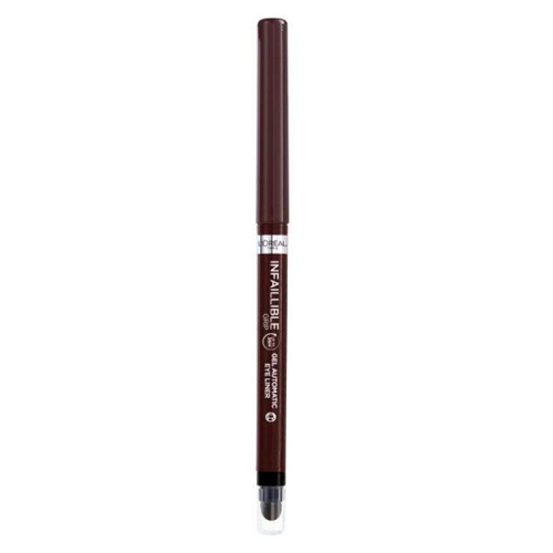 L'Oreal Paris Гелевая подводка для глаз Infaillible Automatic, коричневая