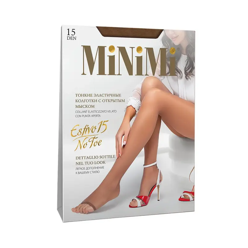 Колготки жен. MNM ESTIVO 15 NO TOE Mini ESTIVO 15 NO TOE Daino 4