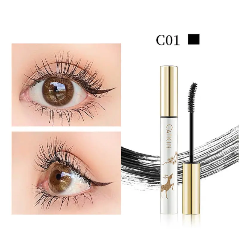 CATKIN DREAMWORLD SLENDER SHADING MASCARA Водостойкая тушь ресниц C01 Black 4.5г