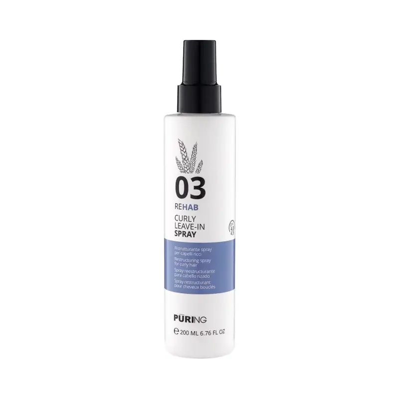 Puring 03 Rehab Curly Leave-In SAY Несмываемый кондиционер для кудрей, 200 мл
