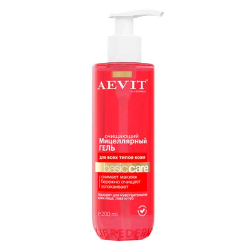 AEVIT BY LIBREDERM гель мицеллярный очищающий BASIC CARE для всех типов кожи 200 мл
