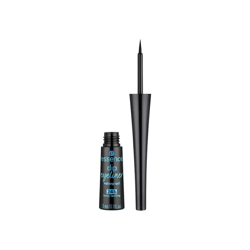 Essence Подводка для глаз dip eyeliner waterproof 24h long-lasting 01 1уп