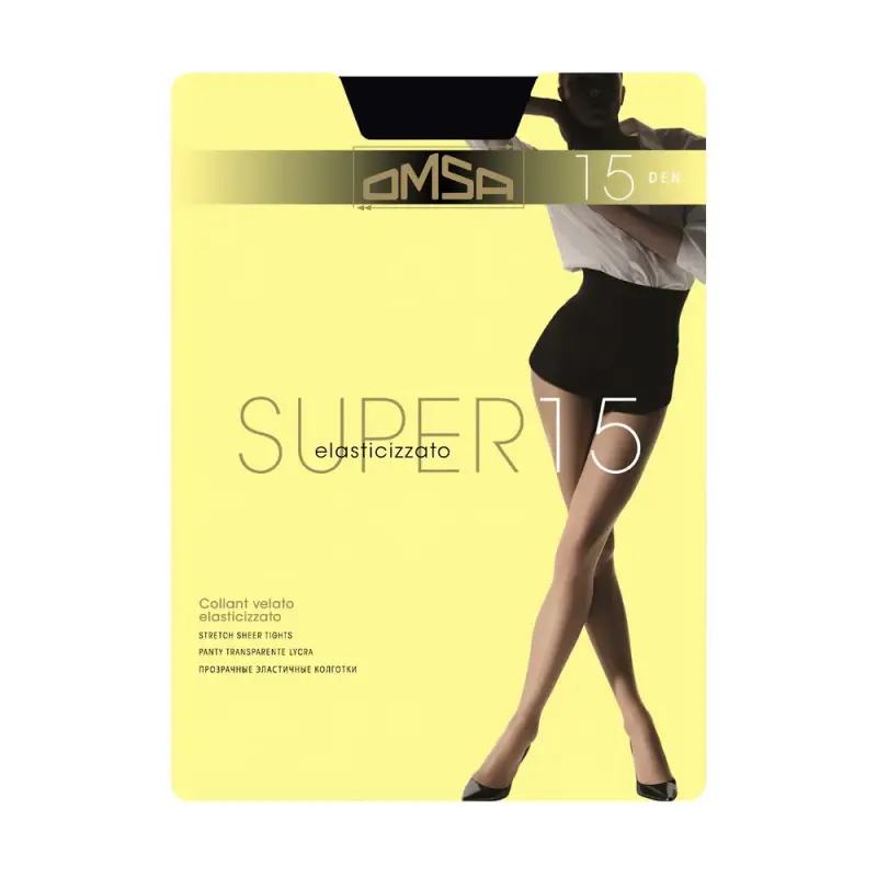 Omsa Колготки жен. OMS 106OM Oms Super 15 Nero 2