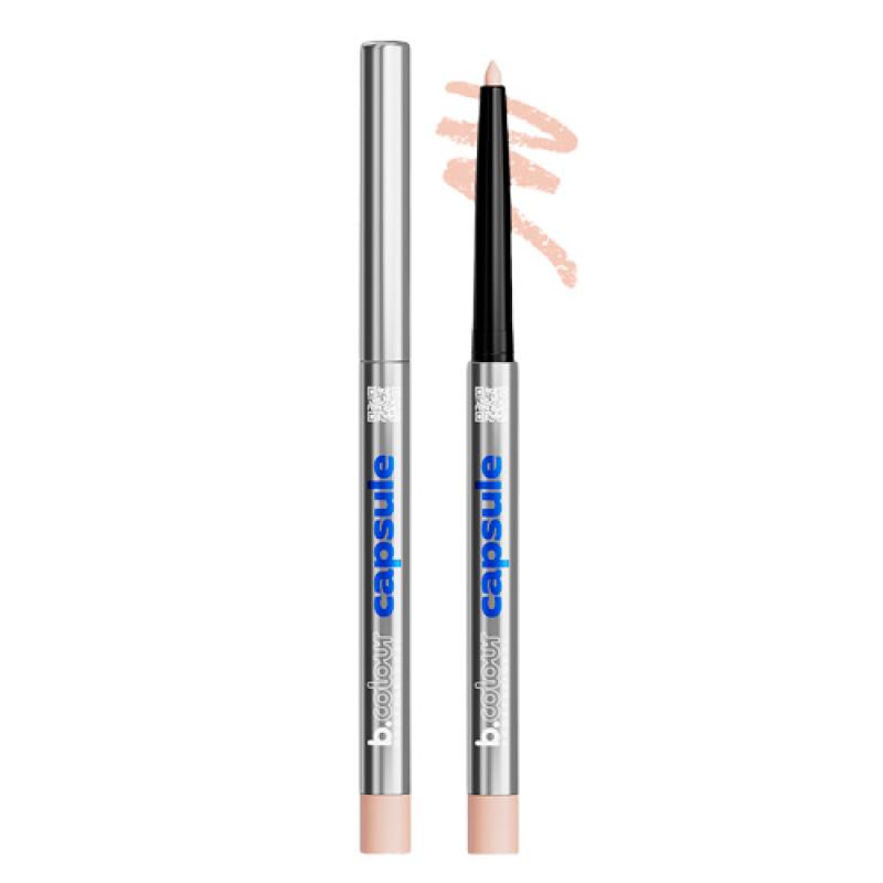 7DAYS B.COLOUR PRO CAPSULE Карандаш для глаз каял автоматический / 05 Innocent beige, 0,25 г
