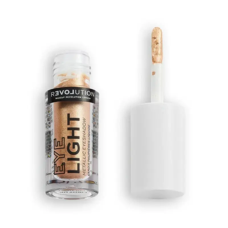 RELOVEREVOLUTION ТЕНИ ДЛЯ ВЕК ЖИДКИЕ EYE LIGHT METALLIC EYESHADOWS Light Up