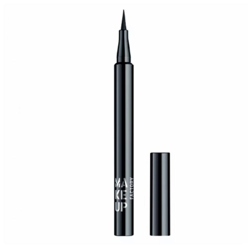 Make up Factory Жидкая подводка для глаз “Full Precision Liquid Liner” т.01 черный