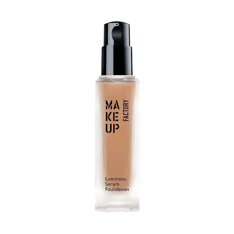 Make up Factory Сыворотка-основа с эффектом сияния Luminous Serum Foundation тон 30 Крем карамель