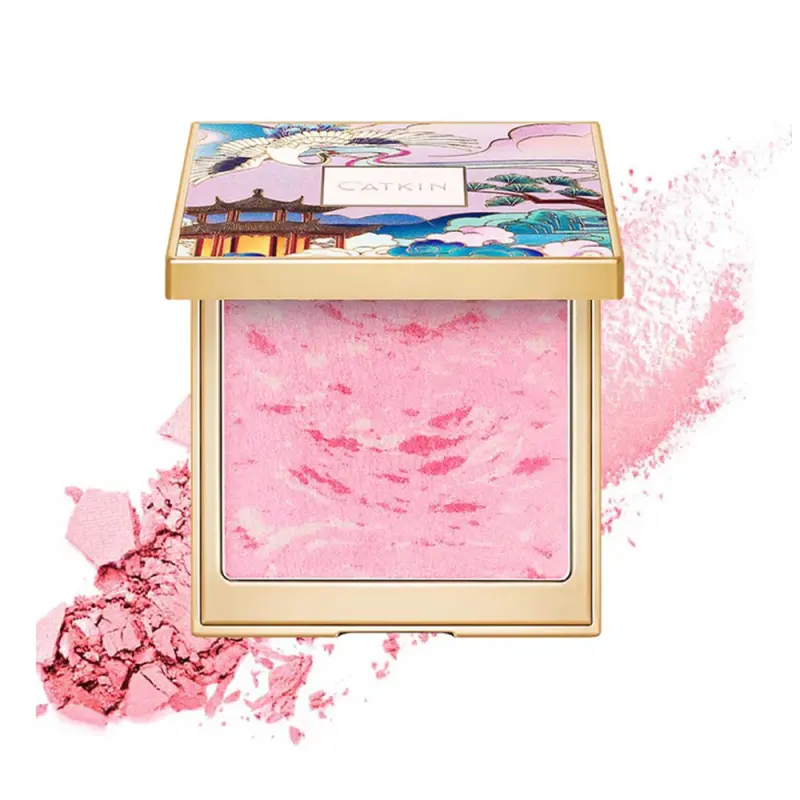 CATKIN ROSY BLUSH Румяна для лица C01 Drunk in Blossom 10г
