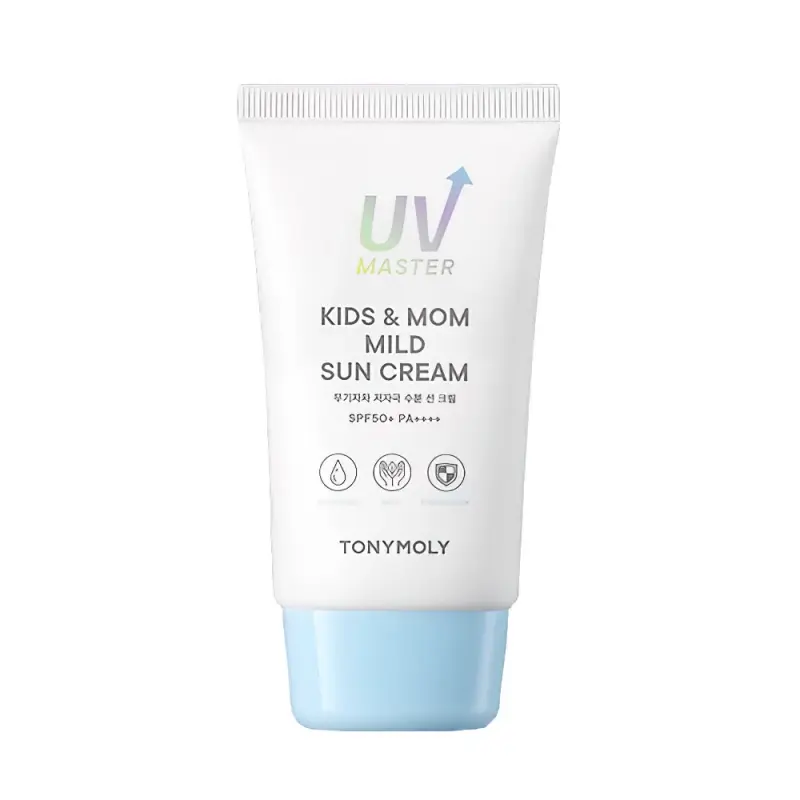 Tony Moly Солнцезащитный крем UV MASTER KIDS N MOM MILD SUN CREAM SPF-50 45ml