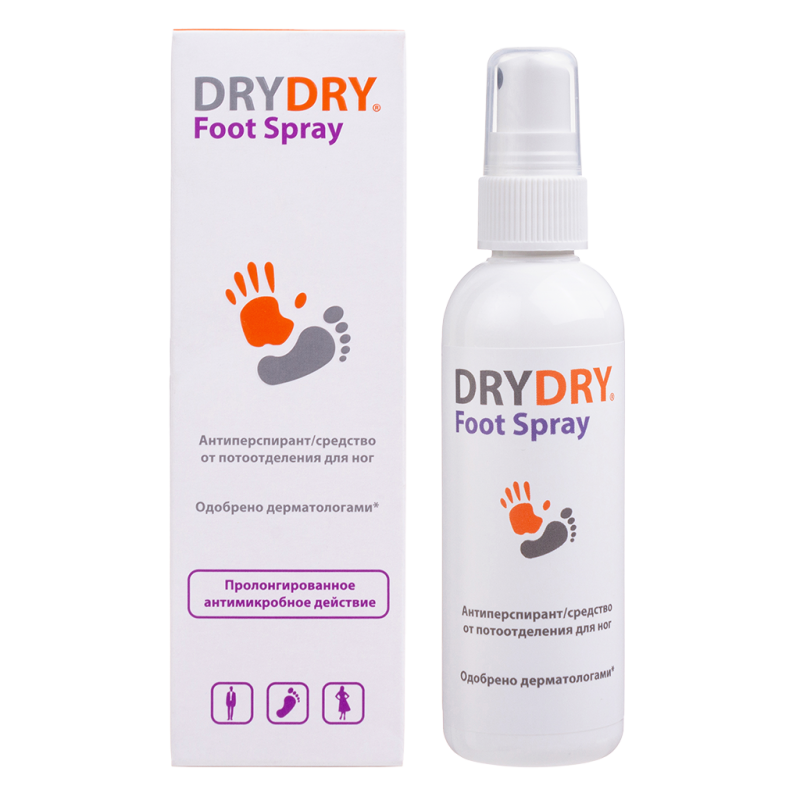 Dry Dry de Foot Spray 100 ml