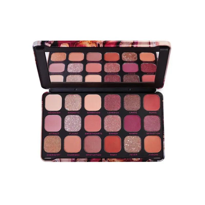 REVOLUTION  ПАЛЕТКА ТЕНЕЙ FOREVER FLAWLESS  new  Allure