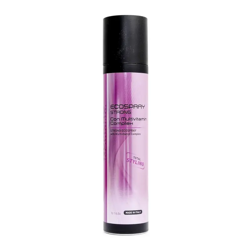 Brelil NUMERO' ECOSPRAY STRONG Лак для волос сильной фиксации без газа с мультивитаминным комплексом,300мл.