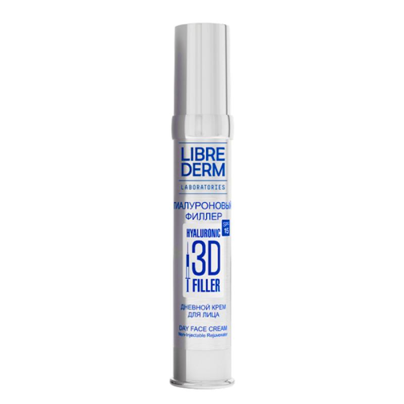 LIBREDERM Гиалуроновый 3D филлер дневной крем для лица SPF 15 30 мл