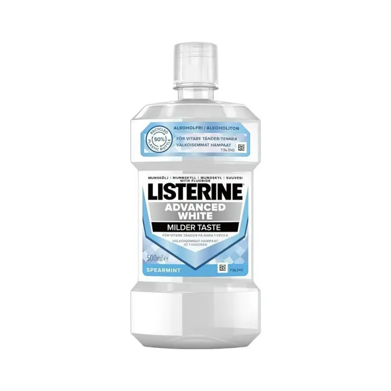 LISTERINE® EXPERT Ополаскиватель для полости рта Мягкое отбеливание 500 мл (TR)