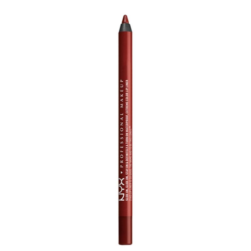NYX Стойкий карандаш для губ SLIDE ON LIP PENCIL, Оттенок 04, BRICK HOUSE, Красный, Матовый ФИНИШ, 1.2 гр.
