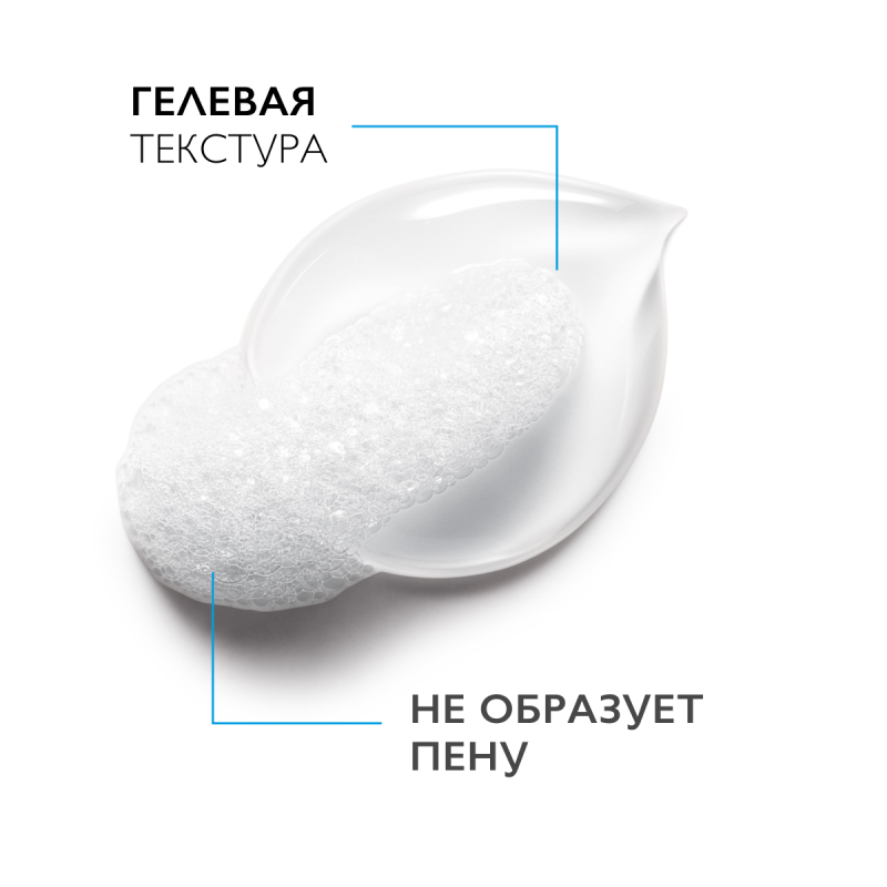 LA ROCHE-POSAY TOLERIANE CARING WASH Очищающий крем-гель для умывания, 200 мл