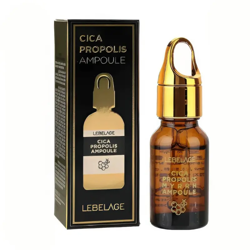 LEBELAGE ампула с центеллой, прополисом и маслом мирры CICA PROPOLIS MYRRH AMPOULE